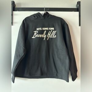 HOTEL HOMME FEMME HOODIE BLACK